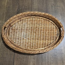 Vtg oval wicker for sale  Dayton