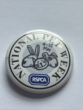 Rspca pin badge. for sale  BLYTH