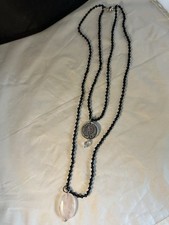 Usado, Colar em camadas Katia Designs I Am Who I Am Goddess comprar usado  Enviando para Brazil
