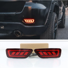 Para JEEP Grand Cherokee 2011-2021 LED luz de neblina traseira conjuntos de luzes de para-choque traseiras 2 peças comprar usado  Enviando para Brazil