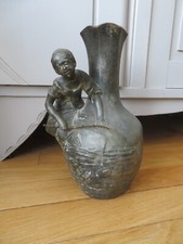 Vase étain signé d'occasion  Dijon