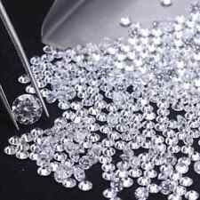 Usado, Diamante branco natural 1 quilate corte redondo 2 mm 30 peças VVS1 grau D certificado comprar usado  Enviando para Brazil