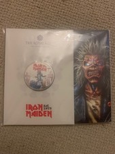 Moneta iron maiden usato  Spedire a Italy