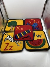 Tapete escolar 13 letras alfabeto infantil manchas tapete quadrado casa 12"" comprar usado  Enviando para Brazil