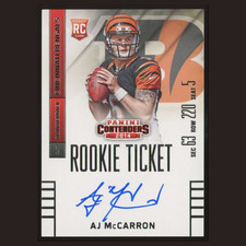 Mccarron rookie ticket for sale  North Branch