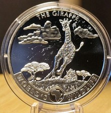 Silbermünze the giraffe gebraucht kaufen  Backnang