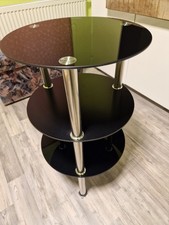 Beistelltisch glas schwarz gebraucht kaufen  Senftenberg