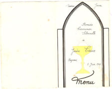 Menu communion solennelle d'occasion  Saumur