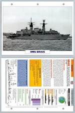Hms brave 1983 for sale  SLEAFORD