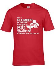 Plumber mens shirt for sale  ENFIELD