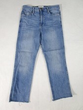 Jeans com moldura Heritage Le Silvie em abertura cropped 29 comprar usado  Enviando para Brazil