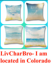 Linen throw pillow for sale  Aurora