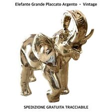 Grande elefante argento usato  Pomezia