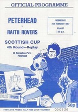 Peterhead raith rovers for sale  DUNBAR