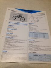 Kawasaki kdx200 kdx d'occasion  Decize