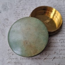 Boite galuchat argent d'occasion  Nantes-