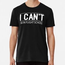 Camiseta Can't Flight School Divertida Estudiante Adolescente Piloto Graduación Dichos segunda mano  Embacar hacia Argentina