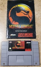 Usado, Mortal Kombat MK1 SNES (Super Nintendo) com manual. Testado e funcionando. Autêntico comprar usado  Enviando para Brazil