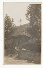 Postcard lych gate for sale  LONDON
