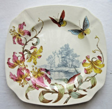 Assiette dessert polychrome d'occasion  Bonneuil-Matours