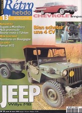 Retro hebdo jeep d'occasion Retro hebdo jeep d'occasion  Bray-sur-Somme