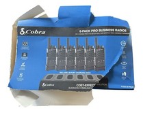 Cobra PX655-BCH6 pacote com 6 rádios profissionais empresariais com base de carregamento - Preto comprar usado  Enviando para Brazil