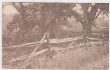 Usado, Cerca de madeira 1911 Country Side. Antigo. A Flor da Perfeição Rosa. CRG RPPC comprar usado  Enviando para Brazil
