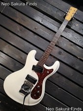 Guitarra elétrica Morales ZES-300 tipo mosrita vintage anos 60 Japão branca G1G22652 comprar usado  Enviando para Brazil