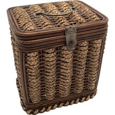 Vintage wicker picnic for sale  UK