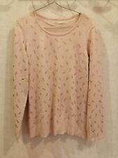 Pull rose poudré d'occasion  Bourg-de-Thizy