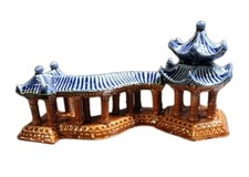 Usado, pagode pavilhão cerâmica ponderada decoração aquário decoração ecológica tanque de peixes comprar usado  Enviando para Brazil