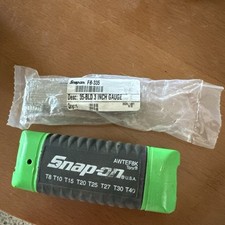 CHAVE SNAP-ON TORX BITS AWTEF8K ÍNDICE VERDE T8-T40 e medidor Feeler ferramentas FB-335, usado comprar usado  Enviando para Brazil