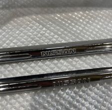 Suporte de quadro de placa de licença genuíno JDM NISSAN cromado Japão 2 peças comprar usado  Enviando para Brazil