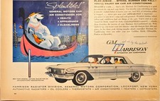 Ar condicionado automotivo General Motors GM Harrison -1961 anúncio impresso vintage comprar usado  Enviando para Brazil