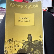Gaudate brass quintet for sale  LETCHWORTH GARDEN CITY