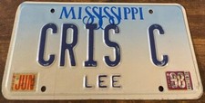 Cris vanity license for sale  Brandon