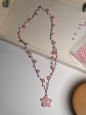 Collana rosa all usato  Chivasso