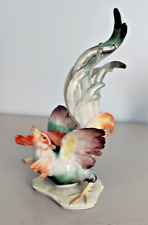 Figurine coq porcelaine d'occasion  Pont-Évêque