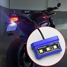Kit de lanterna traseira de liga de alumínio 12V CNC placa de licença de motocicleta luz LED 12V comprar usado  Enviando para Brazil