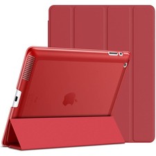Etui JETech na iPada 4/3/2 - czerwone etui ochronne z oryginalnym opakowaniem na sprzedaż  PL