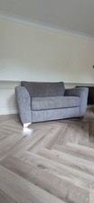 Grey cuddle chair for sale  STOKE-ON-TRENT
