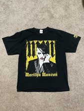 Camiseta Vintage Tennessee River Marilyn Manson 2004 Against All Gods Tour Tamanho G comprar usado  Enviando para Brazil