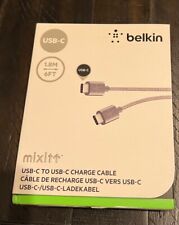 Cabo de carregamento Belkin MIXIT USB-C para USB-C 6 pés - cinza comprar usado  Enviando para Brazil