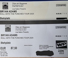 Bryan adams konzert gebraucht kaufen  Neunkirchen