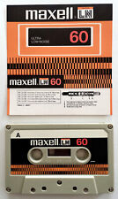 Maxell ln60 musicassetta usato  Ferrara