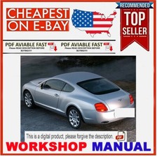 Manual de reparo de fábrica Bentley Continental GT 2004-2010 OFICINA Fiação comprar usado  Enviando para Brazil