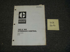 Manual de reparo de trator CAT Caterpillar 153 163 controle hidráulico D5B 7X1 comprar usado  Enviando para Brazil