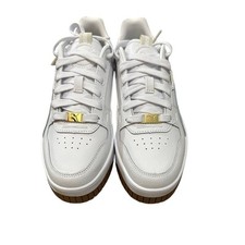 Tênis PUMA Carina Street Lux com cadarço branco feminino tamanho 6.5 novo comprar usado  Enviando para Brazil