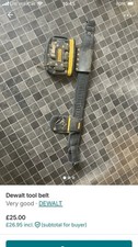 Dewalt tool belt for sale  DOWNHAM MARKET