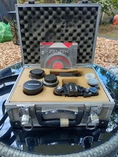 Rara câmera Zenith 12 URSS, lente Carl Zeiss e estojo de transporte etc! comprar usado  Enviando para Brazil